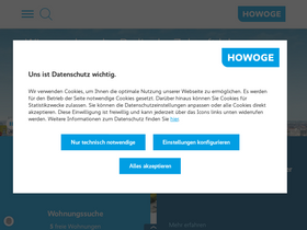 'howoge.de' screenshot
