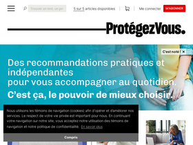 'protegez-vous.ca' screenshot