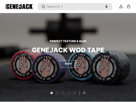 Genejack website screenshot