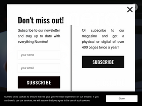 'numeromag.nl' screenshot