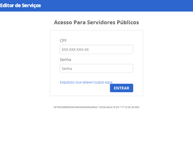 'servicos.gov.br' screenshot