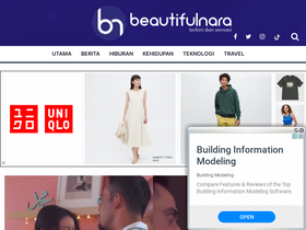 'beautifulnara.com' screenshot