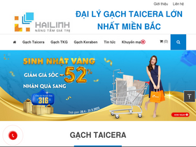 'taicera.vn' screenshot