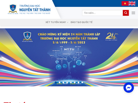 'ntt.edu.vn' screenshot