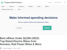 'comparebeforebuying.com' screenshot