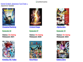 'cartoonsarea.xyz' screenshot