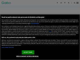 'garbo.ro' screenshot