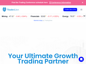 'traderlion.com' screenshot