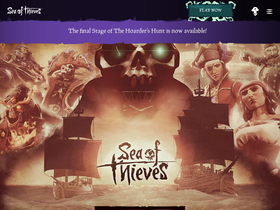 'seaofthieves.com' screenshot