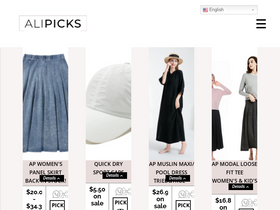 'alipicks.com' screenshot