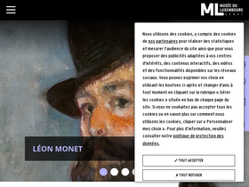 'museeduluxembourg.fr' screenshot