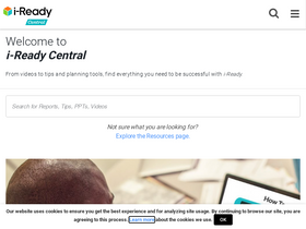 'i-readycentral.com' screenshot