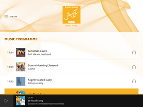 'radioswissjazz.ch' screenshot