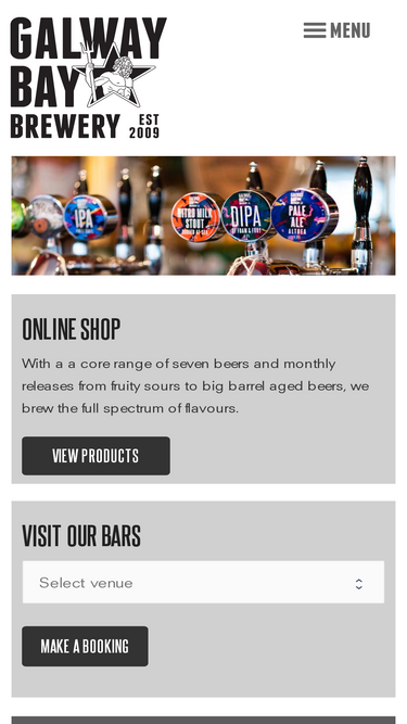 galwaybaybrewery.com