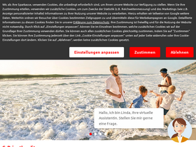 'taunussparkasse.de' screenshot