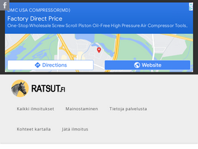 'ratsut.fi' screenshot