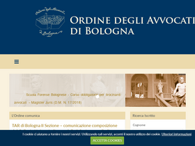 'ordineavvocatibologna.net' screenshot