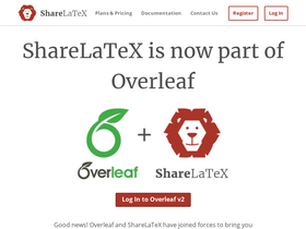 'sharelatex.com' screenshot