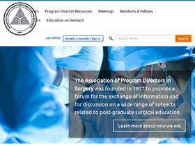 'apds.org' screenshot