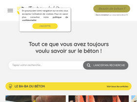 'toutsurlebeton.fr' screenshot