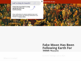 'historyofyesterday.com' screenshot