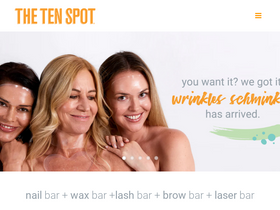 'thetenspot.com' screenshot