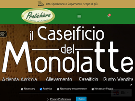 pratichiera.com homepage screenshot