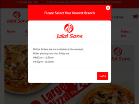 'jalalsons.com.pk' screenshot