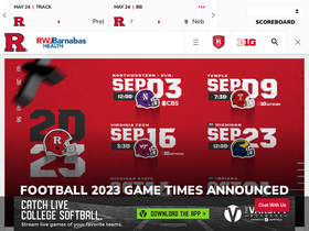 'scarletknights.com' screenshot