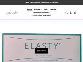 beautybyjunes.com homepage screenshot