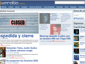 'coveralia.com' screenshot