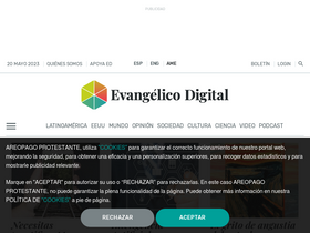 'evangelicodigital.com' screenshot