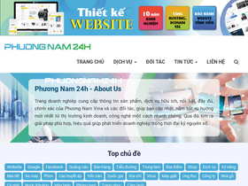 'phuongnam24h.com' screenshot