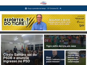 'am570.com.br' screenshot