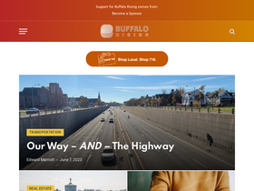 'buffalorising.com' screenshot