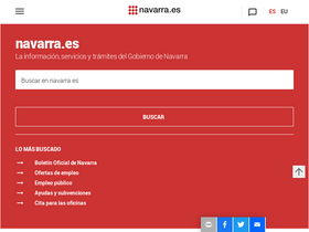 'navarra.es' screenshot