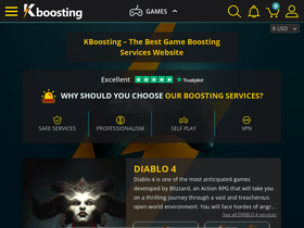 'kboosting.com' screenshot