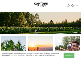'cantonsdelest.com' screenshot