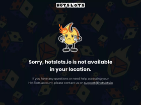 'hotslots.io' screenshot