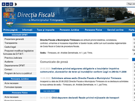 'dfmt.ro' screenshot