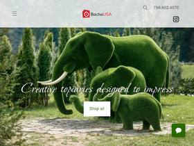 bachousa.com homepage screenshot