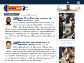 'australiabasket.com' screenshot