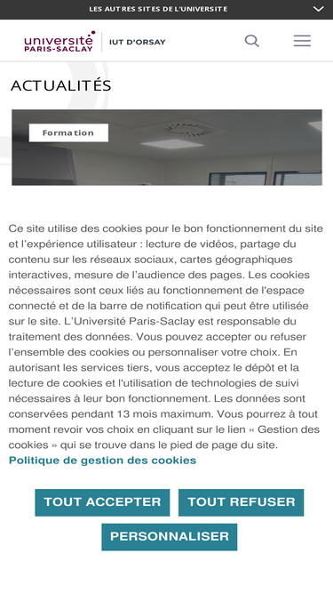 iut-orsay.universite-paris-saclay.fr Traffic Analytics, Ranking ...