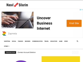 'nasilsilerim.com' screenshot