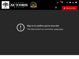 youngactorsspace.com
