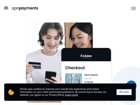 'omise.co' screenshot