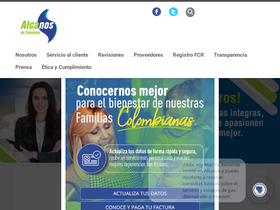 'alcanosesp.com' screenshot