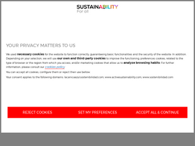 'activesustainability.com' screenshot