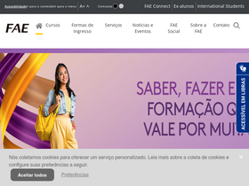 'fae.edu' screenshot