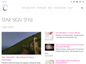 'starsignstyle.com' screenshot
